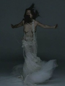 The 'Pagan Poetry' dress: a sight to behold.